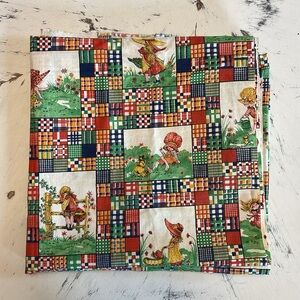 Vintage Holly Hobbie Cotton Fabric
